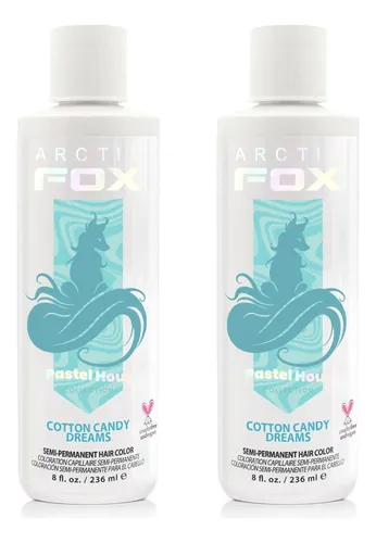 Tinte Para El Cabello Arctic Fox Semipermanente Azul Pastel