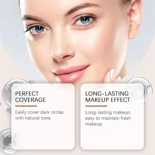 Corrector De Ojeras Cc Biboyan Piel Clara 5.6cm Hidratante