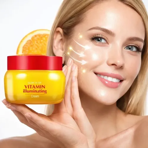 Cccrema Facial Con Vitamina C Glow Filter, Ilumina, Hidrata,