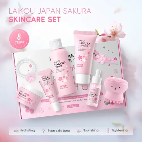 ~confiableset Laikou Sakura Skin Care Pro, Iluminador E .