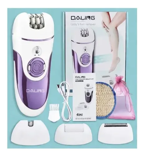 Depiladora Electrica Mujer 4 En 1 Zonas Intimas Recargable