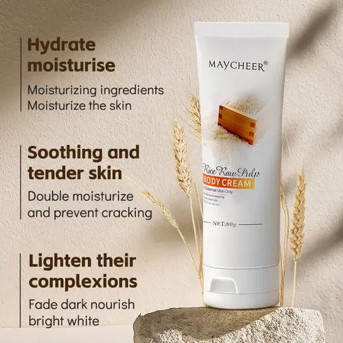 Rice Extract Body Lotion Moisturizing Hydrating Cream