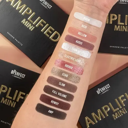 Paleta Sombras Colores 12 Tonos BPerfect Amplified Mini
