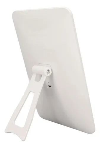 Espejo Rectangular Led Táctil Frío Usb 20 Cm Maquillaje