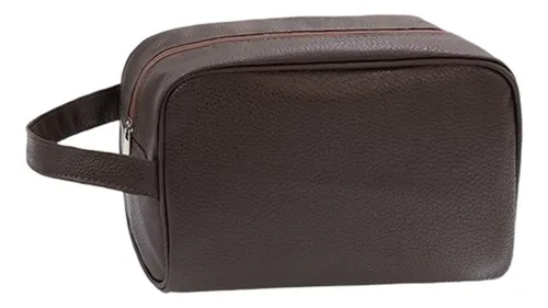 Neceser De Viaje Marrón Para Hombre, Impermeable, Multifunci