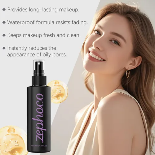 Ki Spray Fijador Impermeable 50 Ml, Ligero Natural