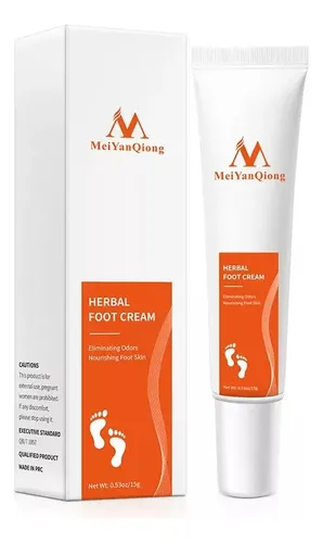 Crema Tratamiento De Pie De Atleta Hongos Y Olor En Pies Herbal