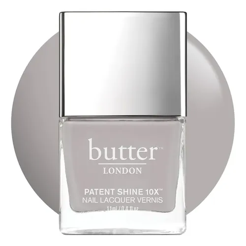 Esmalte De Uñas Butter London Patent Shine 10x Gris