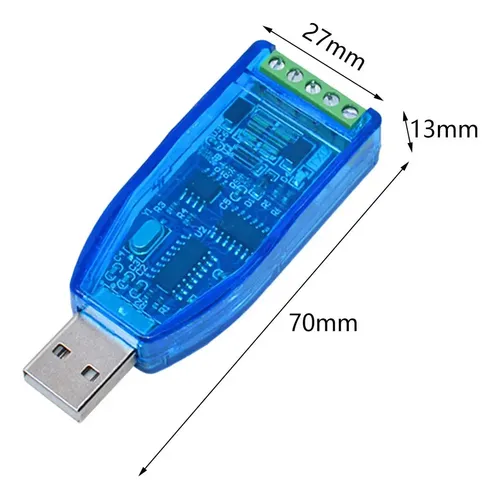 4×módulo Convertidor Usb A Rs485, 5v, Usb A Rs232 Rs485 Weiz
