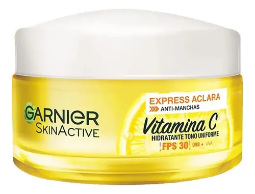 Crema Facial Hidratante Garnier Vitamina C Fps 30 X 50 Ml