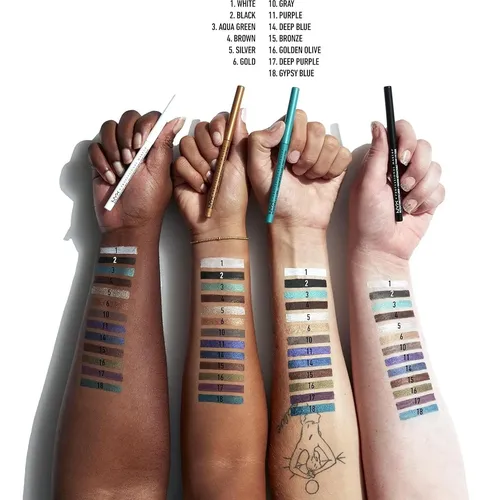 Lápiz Delineador Mecánico Nyx Aqua Green