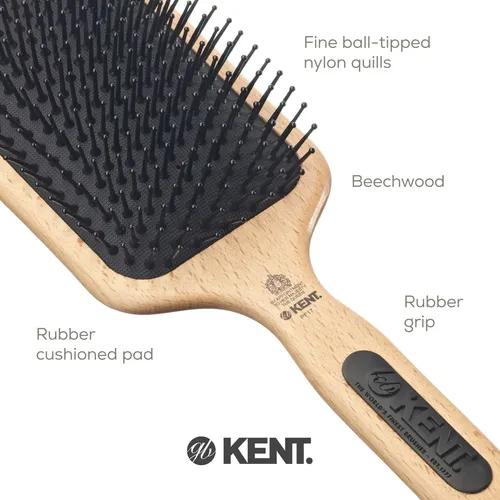 Kent Pf17 Cepillo Para Cabello En Forma De Espátula