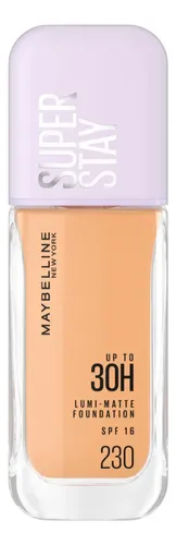 Base de maquillaje líquida Maybelline NY Super Stay Lumi Matte 230
