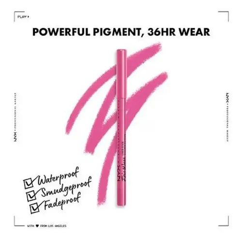 Nyx Delineador De Ojos Epic Wear Larga Duración – Waterproof Pink Spirit Mate
