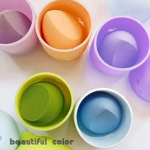Set De Soportes Para Esponjas De Maquillaje Mr Lion Con Fund