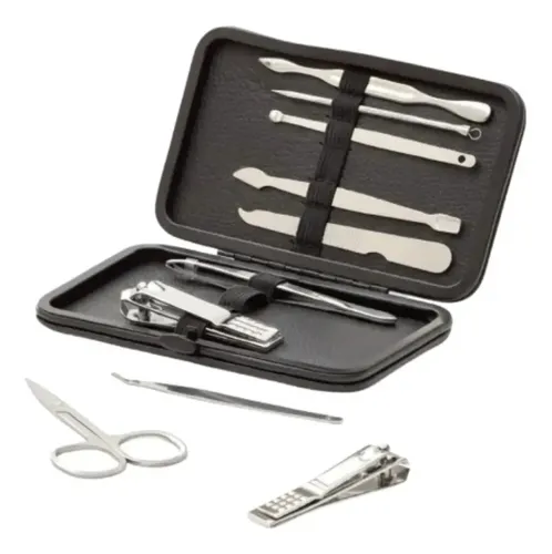 Set De Manicure Black Night
