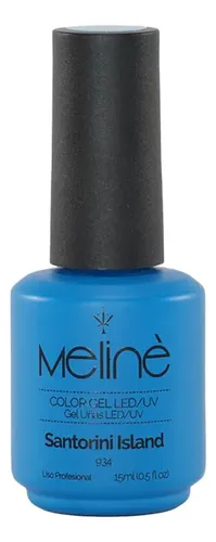 Meliné Semipermanente N° 934 Santorini Island X 15 Ml Color Azul