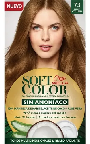 Kit Tintura Soft Color Rubio Avellana 145g Wella