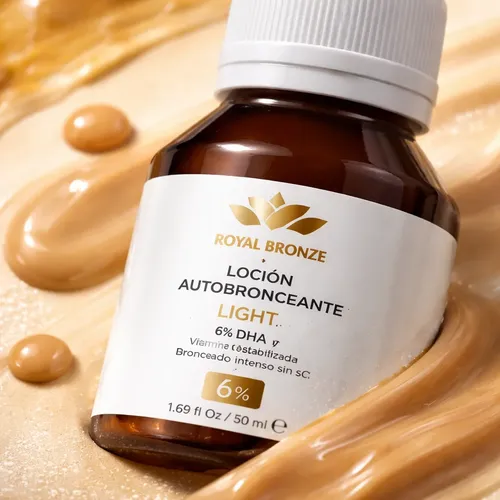 Royal Bronze Loción Autobronceante Dha 6% Efecto Instantáneo