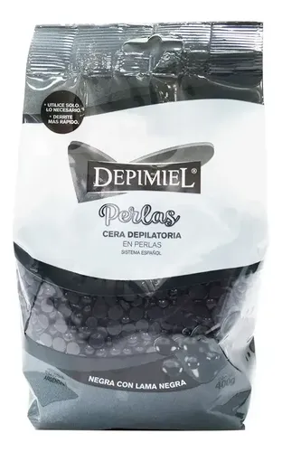 Cera En Perlas Depimiel Negra Bolsa X 400 Gr