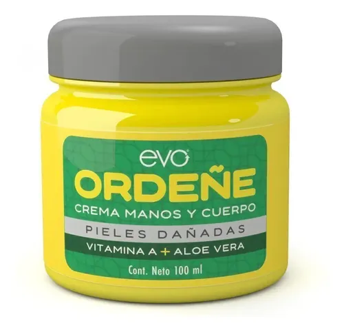 Crema De Ordeñe Evo Piel Dañada Vitamina A Y Aloe Vera 100ml