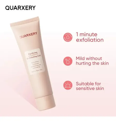 2pcs Quarxery Gel Exfoliante Cuidado De La Piel
