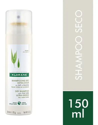 Klorane Shampoo En Seco De Avena X 150 Ml