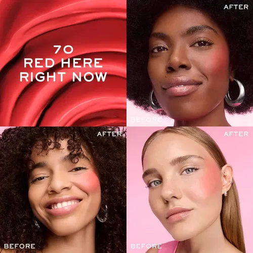 Rubor Líquido Skin Idôle Juicy Blush Lancôme Red Here Right Now