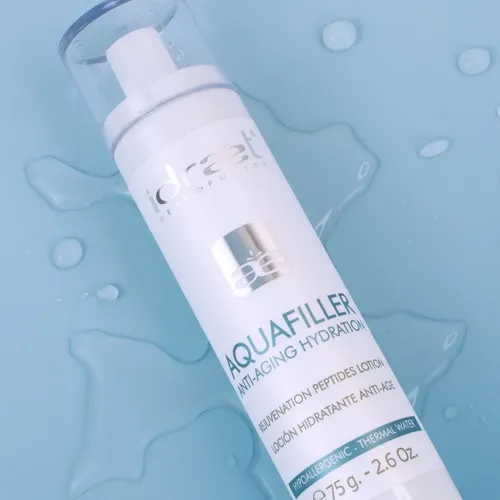 Loción Antiage Hidratante Idraet Aquafiller día/noche para todo tipo de piel de 75mL