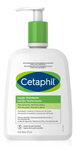 Loción para cuerpo Cetaphil Corporal Loción hidratante en dosificador 473mL neutra