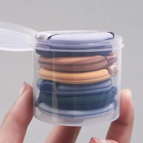 Set X7 Esponjas Blender Para Maquillaje Con Estuche