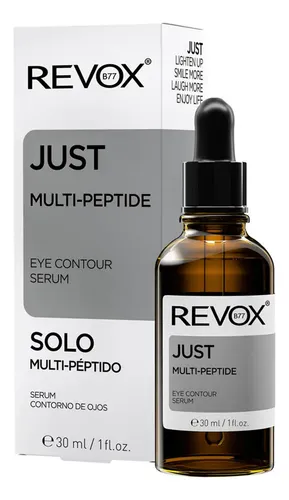 Serum Contorno Ojos Arrugas Ojeras 30ml Just Peptidos Revox Momento de aplicación Día/Noche Tipo de piel Madura