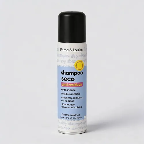 Shampoo Seco Con Keratina 90ml Anti Oleosidad Sin Enjuague