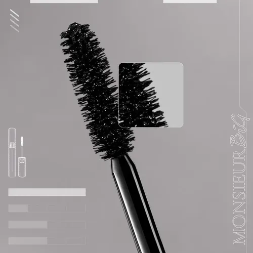 Máscara de pestañas Lancôme Monsieur Big 10ml color negro 1 unidad