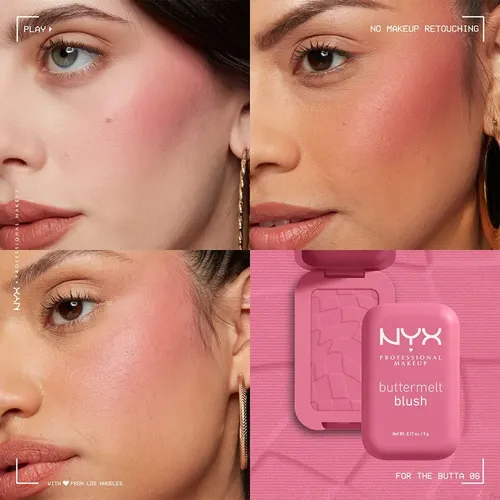 Nyx Professional Makeup Buttermelt Blush Polvo