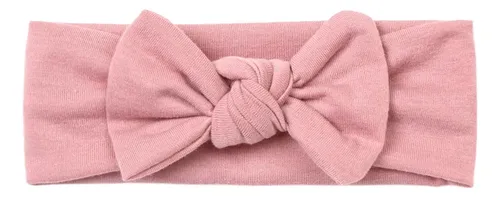 Vincha Amarilla Con Moño Para Bebé Accesorios