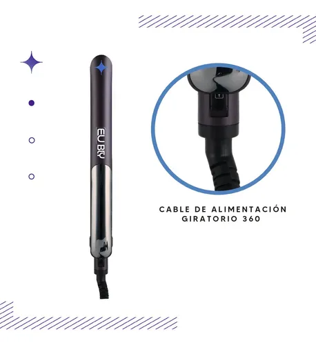 Planchita De Pelo Eurobeauty Slim Digital Led Eb-hs071