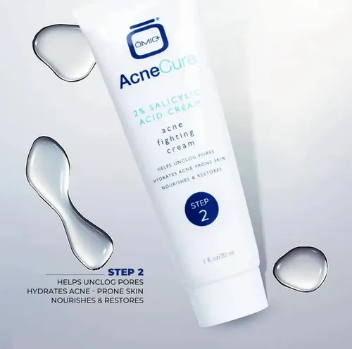 Crema Acid Saliclic 2% Omic+ Acné Destapar Poros Hidrata