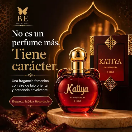 Perfume Arabe Con Feromonas Mujer Katiya Oud Ind Nacional
