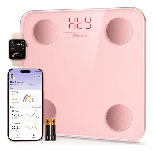 Smart Scale For Body Weight, Digital Bathroom Scale Bmi W…