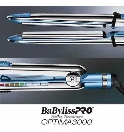 Plancha Planchita Bucleadora Pelo Optima 3000 Babyliss Pro