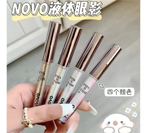 Novo Phantoms Sombra Liquida Ojos Eyeshadow Holografico