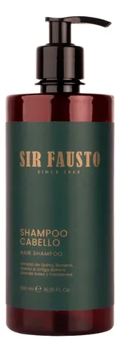 Sir Fausto Men´s Shampoo Pelo Engrosador Sin Sulfato X 500ml