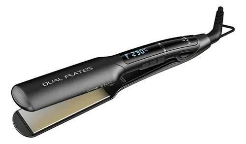 Planchita De Pelo Gama Digital X-wide Dual Plates 4d
