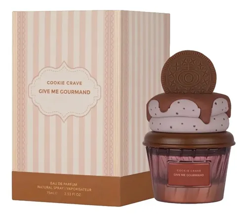 Perfume Árabe Femenino Cookie Crave 75ml Genérico Edp