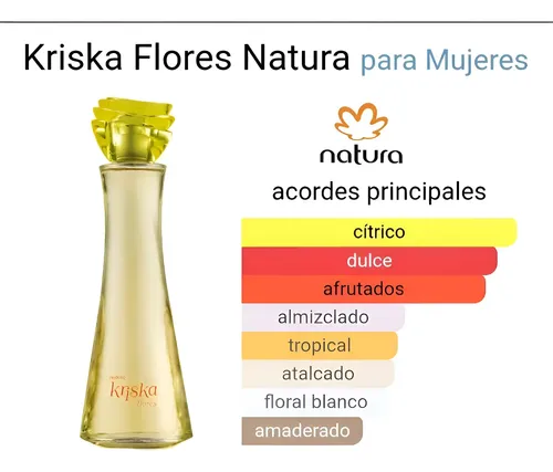 Perfume Femenino Natura Kriska Flores