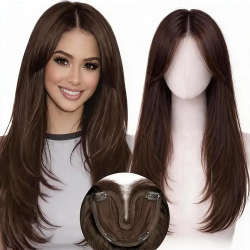 Topper Capilar Sintético 20” Octall Dark Brown