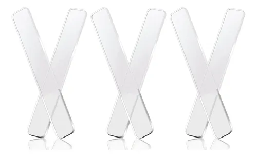 Brillantador De Uñas De Vidrio, 3 Unidades, Limas De Cristal