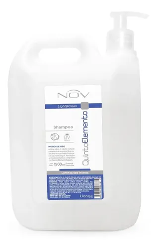 Shampoo Nov Quinto Elemento 1900ml Bidon Bomba Cabello Seco