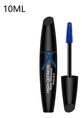 Máscara De Pestañas Alargadora Azul Para Ojos, Varita De Rím